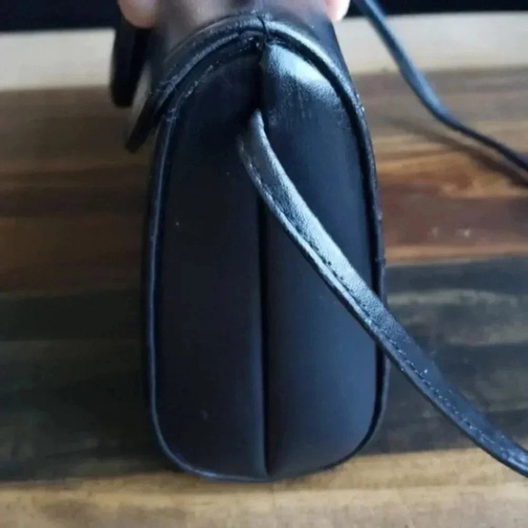 Vintage Black Kathie Lee Clutch Purse - Picture 6 of 16